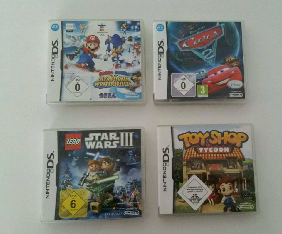 4 x Nintendo DS Spiele in Duisburg