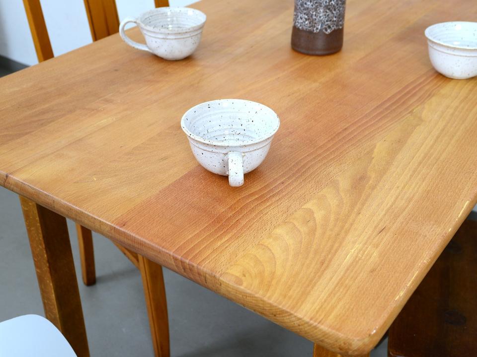 Esstisch 120x75 massiv Holz Küchentisch Vintage restauriert in Dresden