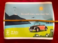 75 Jahre VW Käfer Cabrio Poster Werbung/ Da weiß man, was man hat Niedersachsen - Wunstorf Vorschau