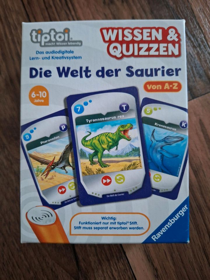 Tip Toi Karten-Quiz Dinos,6-10 J. in Brüsewitz
