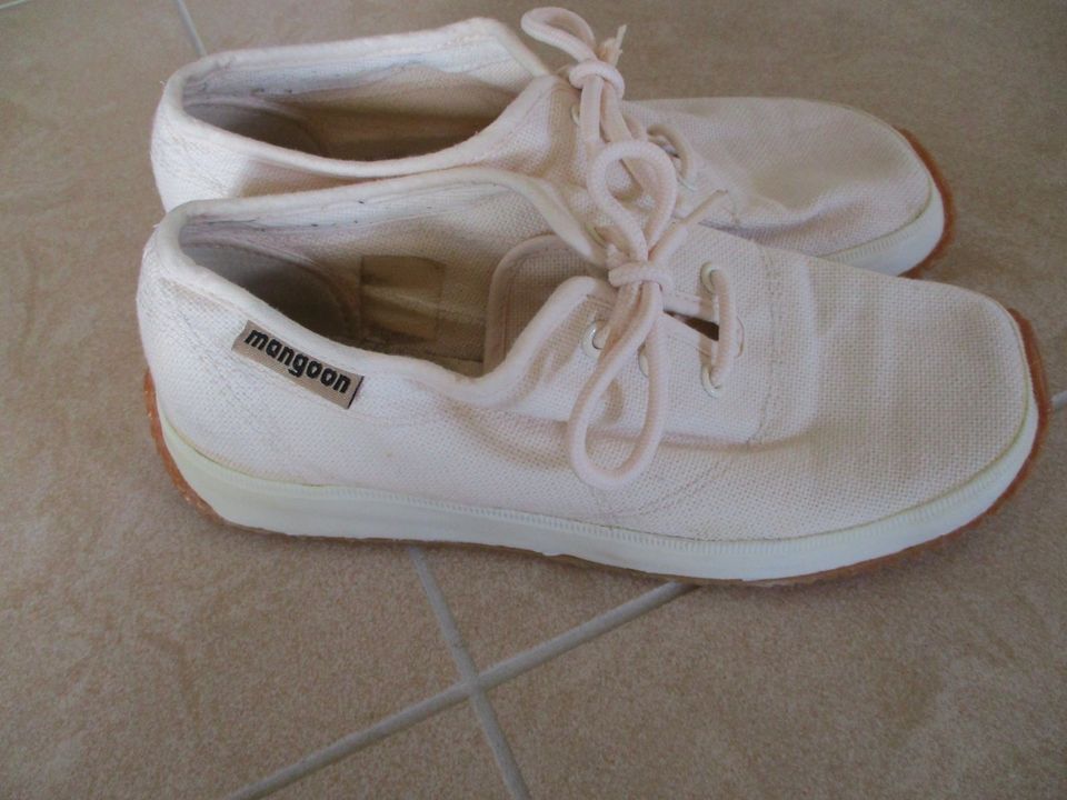 Mangoon Sneaker Schuhe hellbeige Gr. 37 in Kunreuth