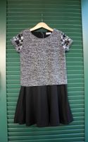 Upcycling - warmes Kleid mit Steinen, Gr. 128 / 134 (8-9 Jahre) München - Moosach Vorschau