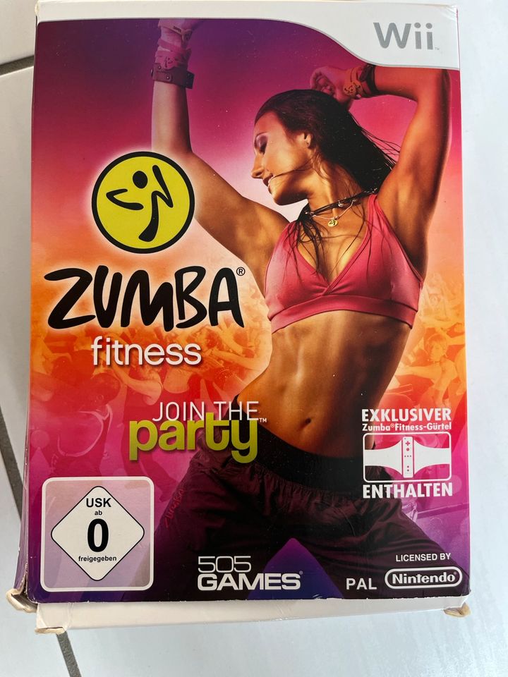 Wii Zumba Fitness inkl. Gürtel in Aachen