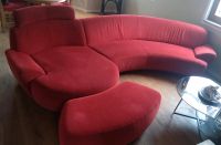Rotes Sofa mit Cord Stoff Sachsen - Naunhof Vorschau