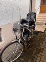 Fahrrad mit Kindersitz und Windschutzscheibe Bayern - Landshut Vorschau