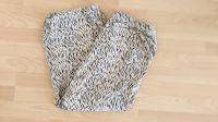 Bequeme Hose mit weitem Bein Gr. 44 Animalprint Hessen - Mörfelden-Walldorf Vorschau