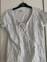 Weiß-grau gestreiftes T-Shirt Nordrhein-Westfalen - Hagen Vorschau