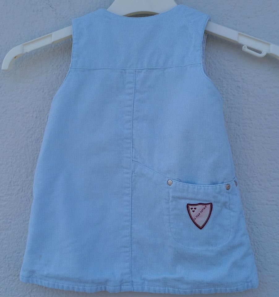 Babykleidchen, Babyausstattung, Farbe hellblau, Gr. 74, Marke * H in Hatzenbühl
