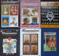 Bastel-u.Vorlagenhefte Glas-u. Blumenmalerei, Glasgravur, Tiffany Schleswig-Holstein - Eggebek Vorschau