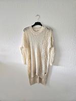 Strickpullover lang gehäkelt beige Object Hessen - Mühlheim am Main Vorschau