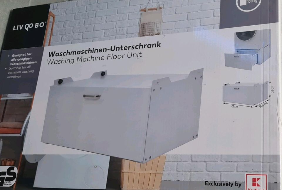 Waschmaschine unterschrank Neu Schrank in Fichtenau