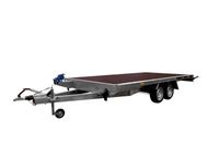 Autotransportanhänger 2700 kg Stahl kippbar Holzboden 406x200cm Bayern - Augsburg Vorschau