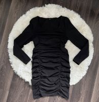 H&M Kleid gerafft Mini m Langarm schwarz Nordrhein-Westfalen - Kamen Vorschau