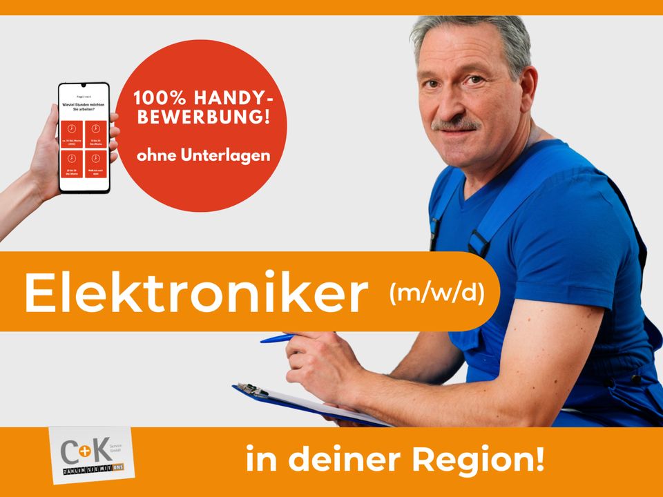 Elektroniker (m/w/d) - Zählertausch - Wohnortnah – Auto #CK2B in Estorf