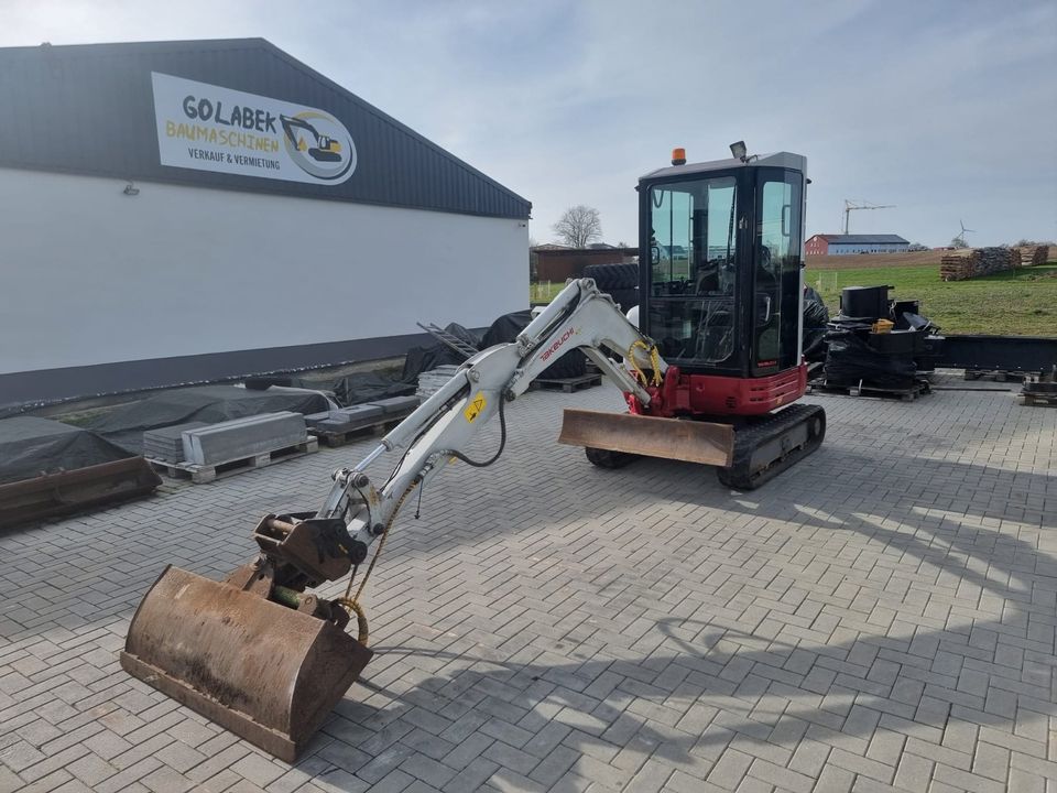 Minibagger Takeuchi TB23r Kurzheck 2700kg(PREIS BRUTTO) in Insingen