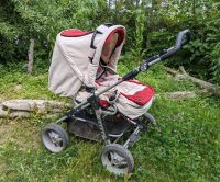 Kinderwagen Hartan Racer (beige, rot), guter Zustand Brandenburg - Strausberg Vorschau