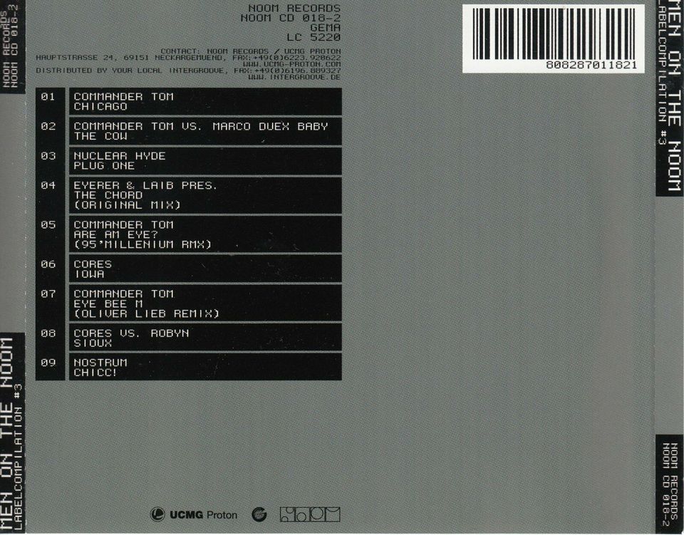 Men On The Noom CD in Berlin