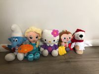 5 Kuscheltiere Stofftiere Elsa/Schlümpfe/Hello Kitty Niedersachsen - Achim Vorschau