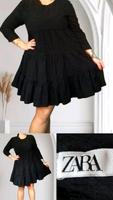 Zara hängerchen Kleid volantkleid Mini gr. L schwarz Hamburg Barmbek - Hamburg Barmbek-Süd  Vorschau