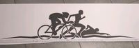 Wandtattoo | Triathlon | 82x20cm Niedersachsen - Wolfsburg Vorschau