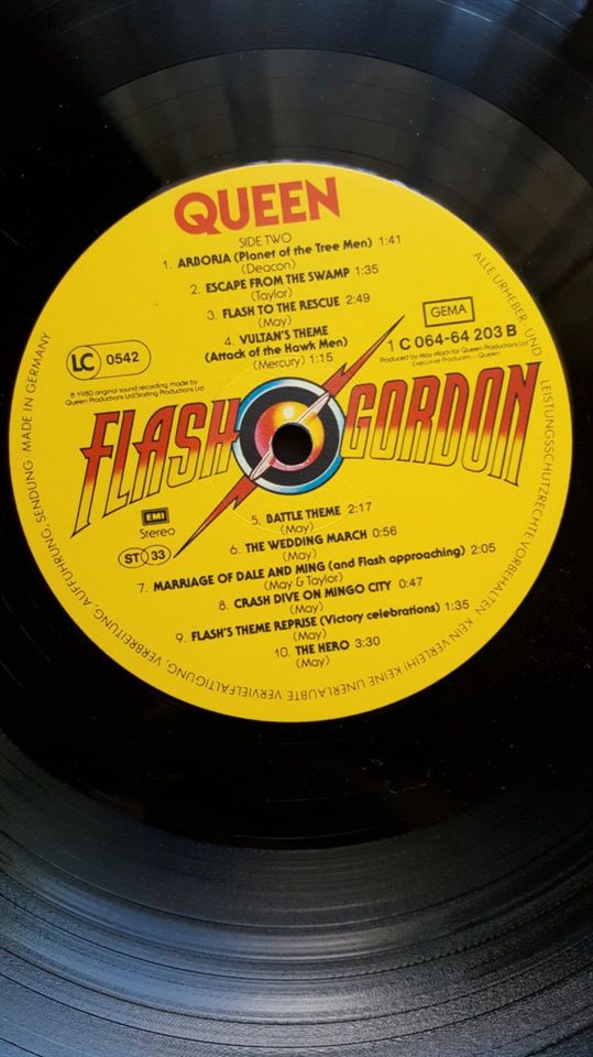 Queen - Flash Gordon Original Soundtrack 1980 Vinyl LP in Quakenbrück