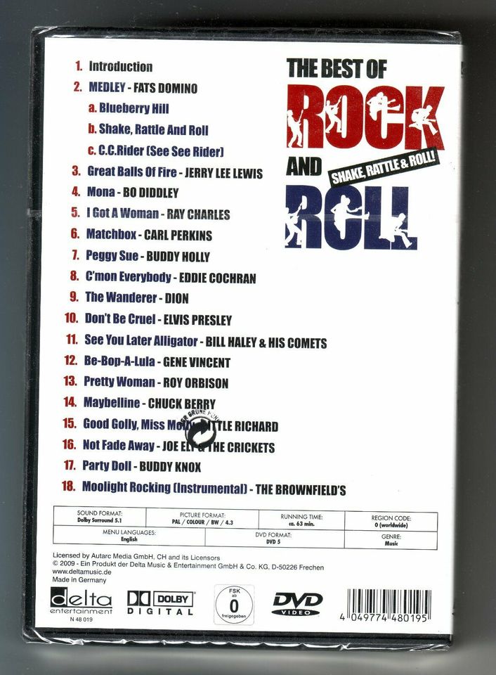 The Best Of Rock And Roll - Shake, Rattle & Roll Neu u. OVP in Nürnberg (Mittelfr)
