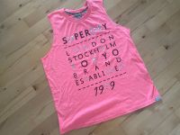 Neuwertig - Superdry Top Shirt Neon pink Gr 40 / M Düsseldorf - Angermund Vorschau