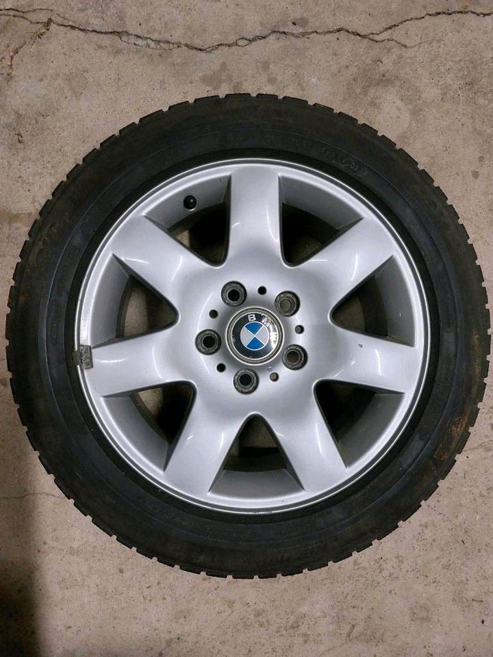 Alufelgen Original BMW E46 Winterräder 205 / 55 R 16 T in Neustadt am Rübenberge