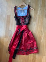 Dirndl Alpin de Luxe 32 schwarz-rot Kr. München - Höhenkirchen-Siegertsbrunn Vorschau