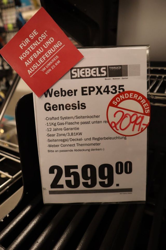 Weber Gasgrill EPX 435 Genesis in Norden