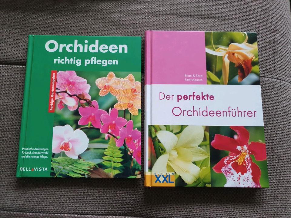 Orchideenführer, Orchideenpflege, Ratgeber 2 Bücher in Dresden