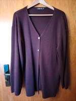 Strickjacke Damen 42 Bordeaux Wolle/Acryl Rheinland-Pfalz - Hahnstätten Vorschau