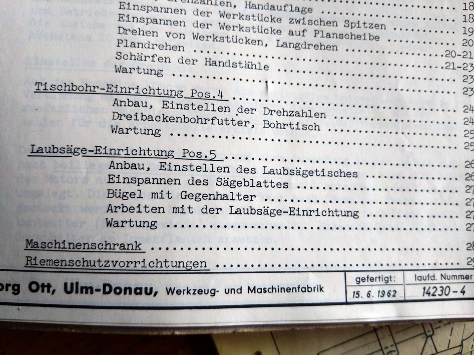Ulmia universa K Rarität von 1964 in Pfaffenhofen a.d. Ilm