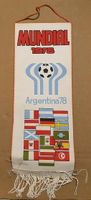 WM 78 1978 Fußball Weltmeisterschaft Argentinien Wimpel Sachsen - Limbach-Oberfrohna Vorschau