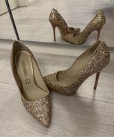 Buffalo Pumps Rosé Gold Glitzer Gr. 38 Brautschuhe Hessen - Darmstadt Vorschau
