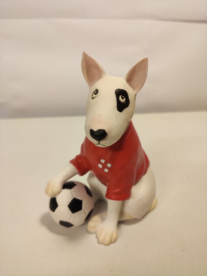 Terry the English Bull Terrier Enesco Fussballfigur Vintage in Osnabrück