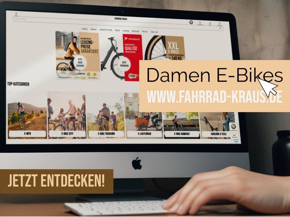 ✅✅DAMEN E-BIKE C7 HMB RT ⚡️500er AKKU⚡️ 2024 UVP**2499€* BOSCH CITY E-BIKE LEASING MIT JOBRAD 302830, 302845, in Grevenbroich