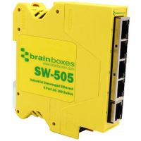 BRAINBOXES SW-505 industrielle Ethernet-Switch mit 5 Anschlüssen Aachen - Kornelimünster/Walheim Vorschau