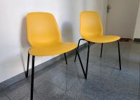 2 Stühle, Kunststoffsitzfläche, gelb,  IKEA München - Sendling Vorschau