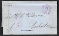 Vorphilabrief Frankfurt-seltener VIOLETTER Stempel 11.9.69 Niedersachsen - Isernhagen Vorschau