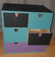 kleiner Schubladenschrank/Organiser, Holz, 29x29 cm Nordrhein-Westfalen - Iserlohn Vorschau