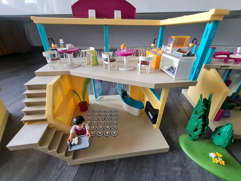 Playmobil Hotel + Schwimmbad + Strandbar + Friseurgeschäft in Mülheim (Ruhr)