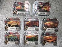 Neu MATTEL - 7x Attack Pack Dinosaurier - JURASSIC WORLD Bayern - Laaber Vorschau