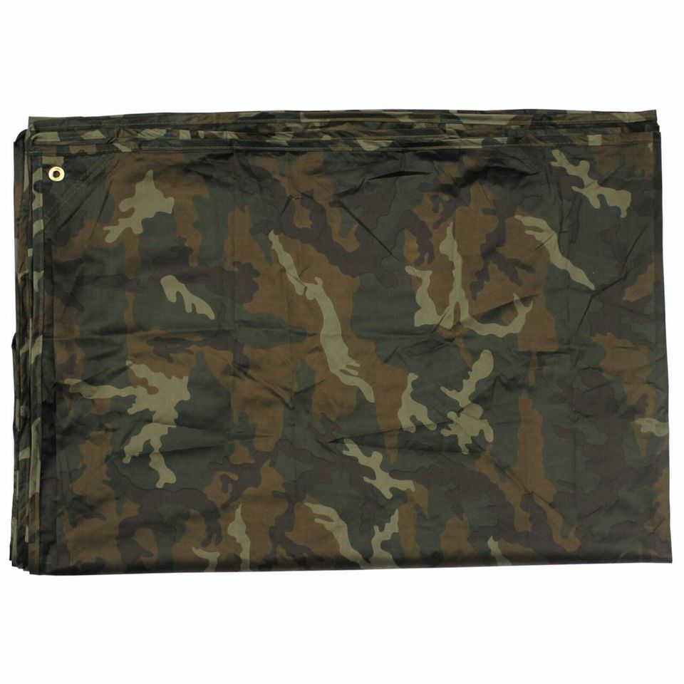 Tarp 300 cm x 300 cm woodland/flecktarn/M95Tarn/operations camo + in Delmenhorst