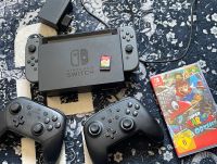 Nintendo Switch v2 Schwarz mit Zubehör und zwei Spiele Bayern - Kipfenberg Vorschau