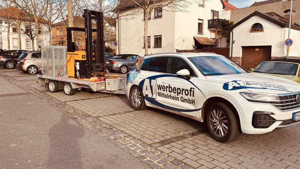 Anhänger Maschinenanhänger 3,5to Maschinentransportanhänger mieten in Mülheim-Kärlich