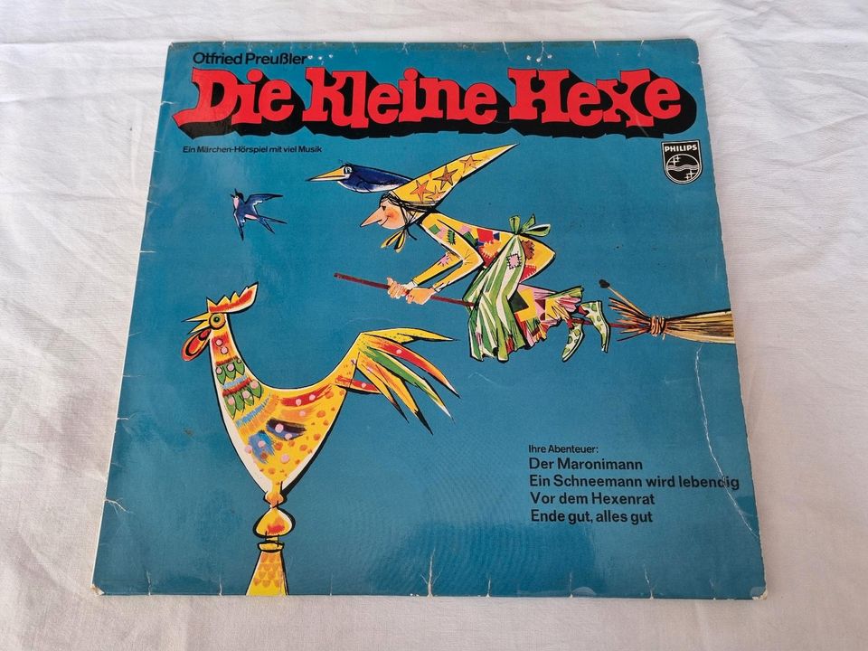 Die kleine Hexe Ottfried Preußler Schallplatte LP Vinyl in Freyung