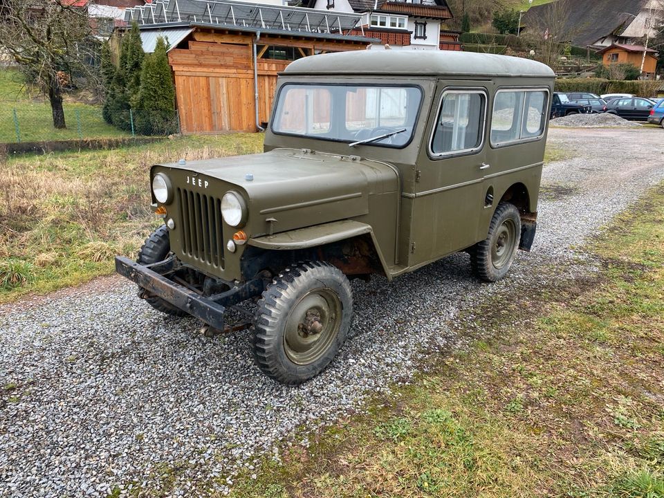 Suche Willys Jeep mit Dieselmotor in Oberharmersbach