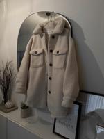 Teddy Boucle Jacke oversize Nordrhein-Westfalen - Dinslaken Vorschau