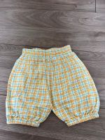 Gelb karierte Stoffhose / Pumphose von H&M Baby, Gr. 62 Brandenburg - Panketal Vorschau